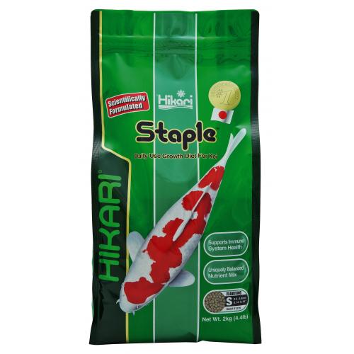 Hikari Staple Mini Koivoer - Dagelijkse Groei & Gezondheid 2kg, voor Vijvers met Koi 8-30cm