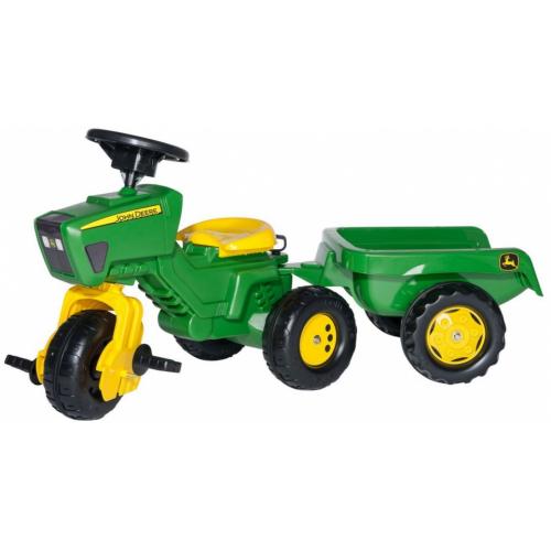 Rolly Toys traptractor RollyTrac John Deere junior groen