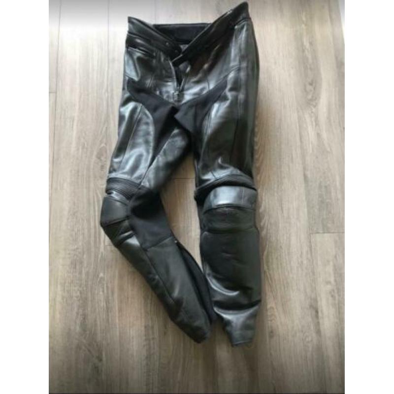 Leren motorpak