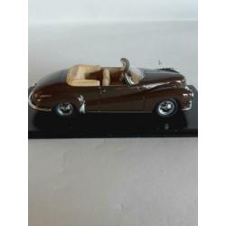 BMW 502 Cabrio Autenrieth 1956 (bruin) 1:43 NEO