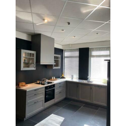 Landelijke keuken met composiet blad