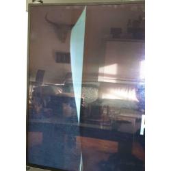 Samsung ue55hu7200 curved 4k tv met barst