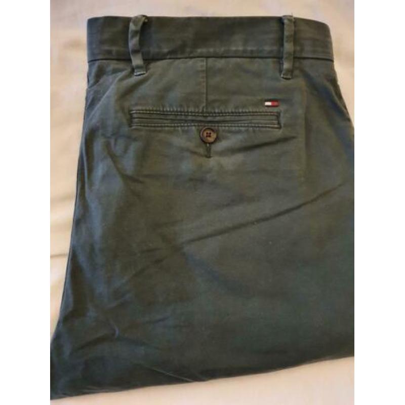 Nette Tommy Hilfiger heren broek 36/32 groen