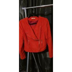 Blazer colbert jasje rood rode xl