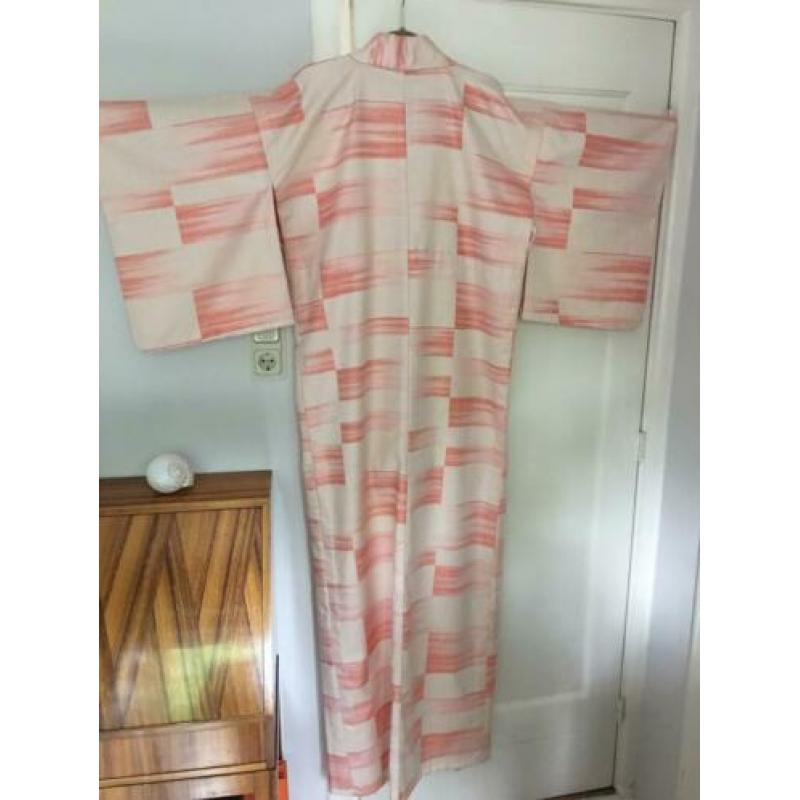 Luxe Kimono, wildezijde, dressing gown ochtendjas, kamerjas