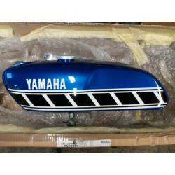 Yamaha FS1 tank zijkappen in Brigade Blue
