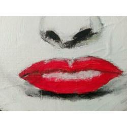 Schilderij: Nina.