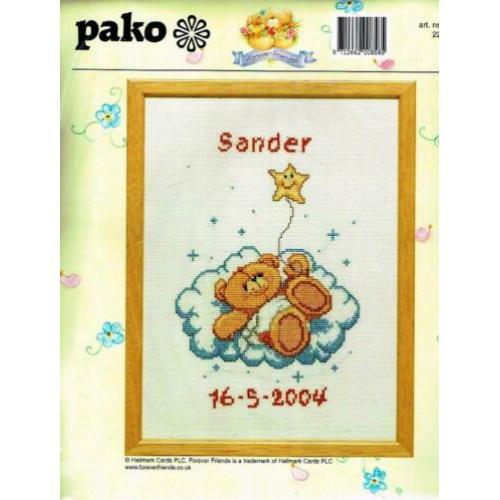 Cado FOREVER FRIENDS BORDUURPAKKET, GEBOORTE SANDER op=op