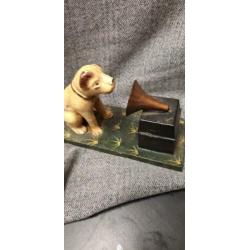 Oud smeedijzer hondje