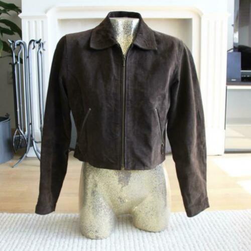 Bruin Suede Talc Jas (M) winterjas