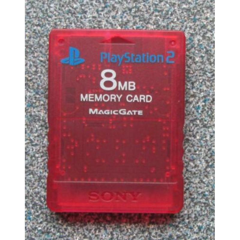 Diverse Originele Playstation 1 & 2 Memory Cards