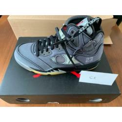 Jordan 5 Off White size 8.5 US / maat 42 EU