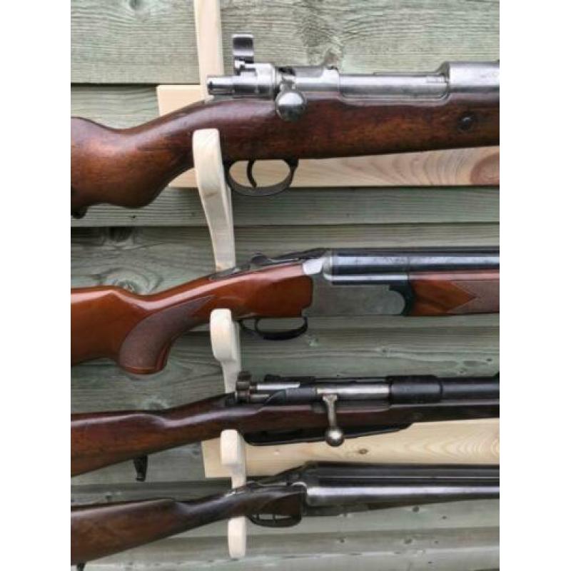 Wand rek T.B.V Geweer, Zwartkruit, Airsoft, Jacht, Klewang