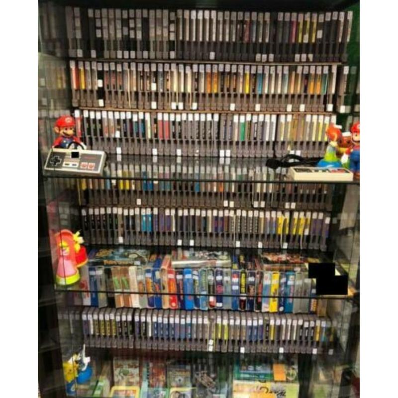 Nintendo nes (8 bit) spellen en spullen - ik heb een heleboe