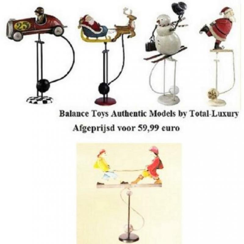 Balance toys Authentic Models Roadracer,Kerstman, Piraten,