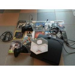 Sony Playstation 3 incl. 12 spellen + Disney infinity board