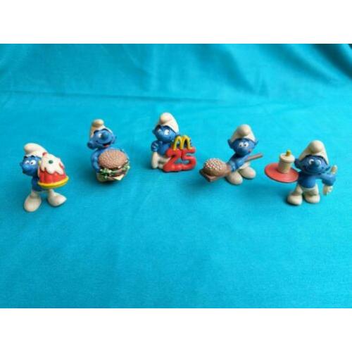 5 McDonalds Smurfen