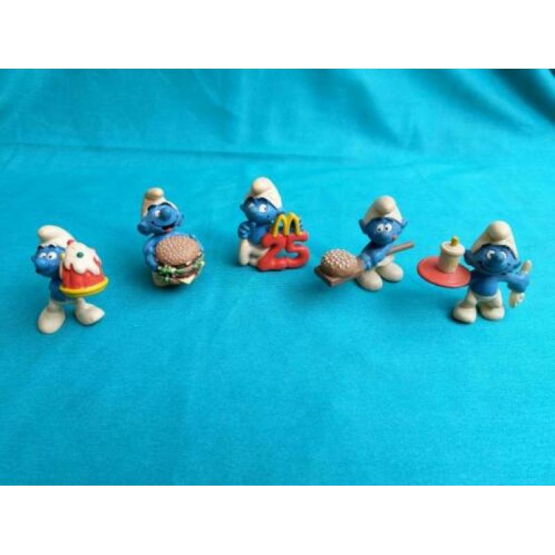 5 McDonalds Smurfen