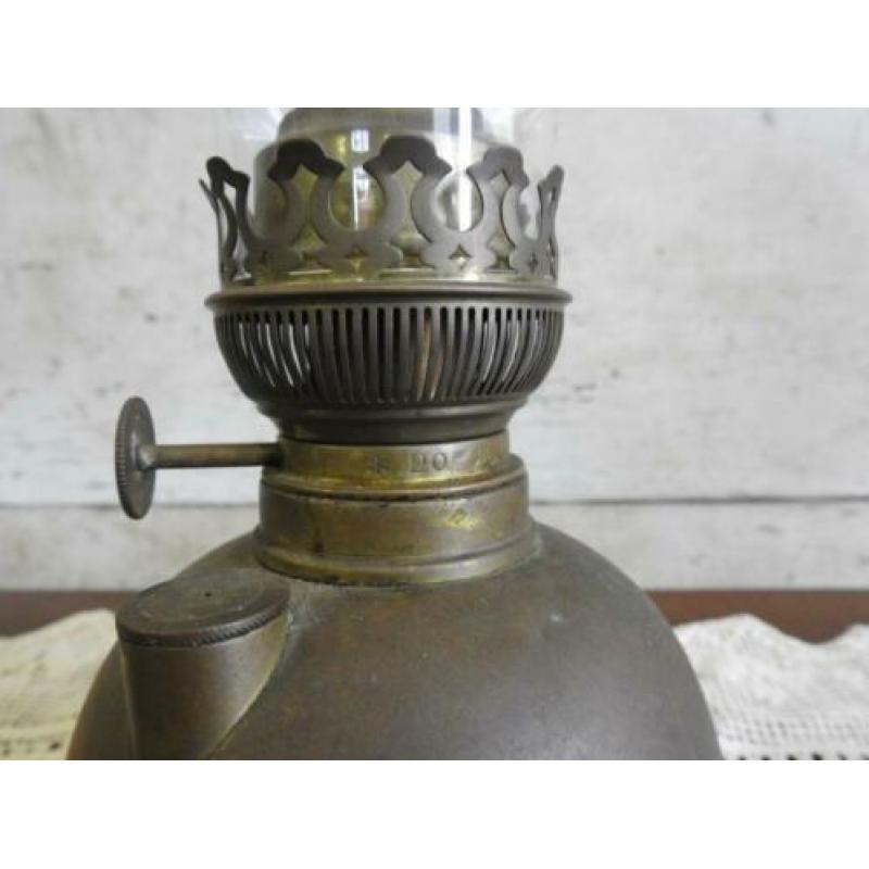 Antieke olielamp *20'' Matador brenner + extra brander