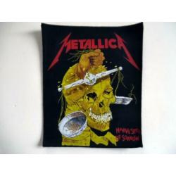 Metallica 80's vintage backpatch bp325 nieuw patch 24x35x31