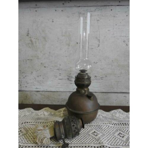 Antieke olielamp *20'' Matador brenner + extra brander
