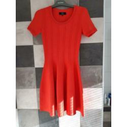 Nikkie by Kate Moss koraalrode jurk maat 34