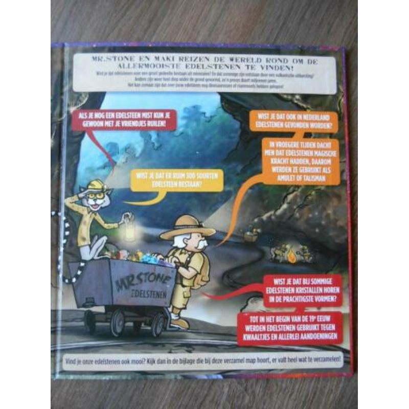 Mr Stone edelstenen map met 40 edelsteentjes