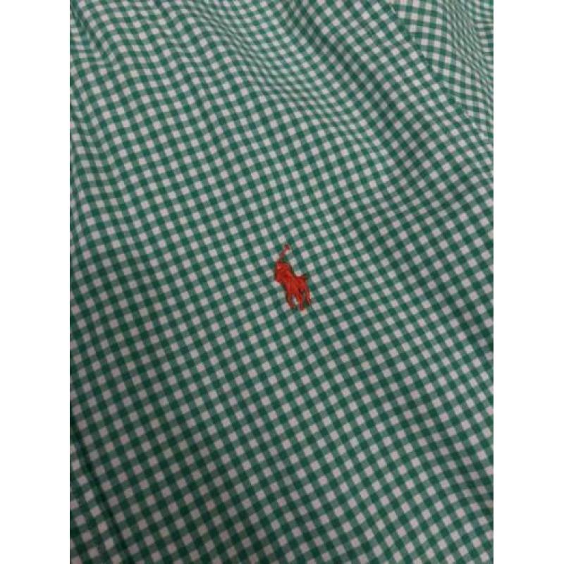 Ralph Lauren overhemd blouse groen ruitjes maat S