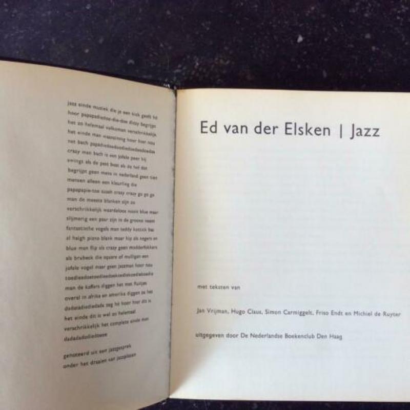 Fotoboek van Ed Van der Elsken. JAZZ.