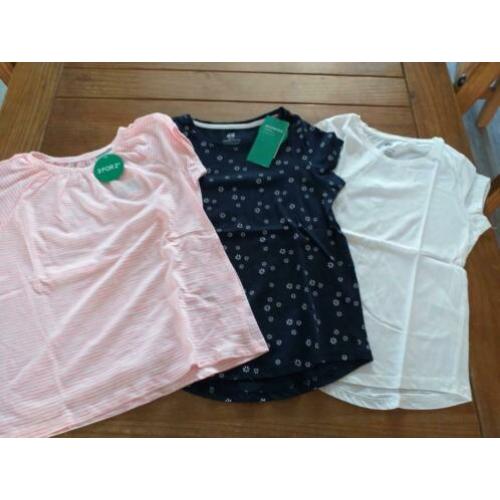 Shirts korte mouw 17 stuks