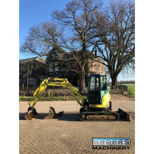 Minigraver Yanmar vio 38 , bouwjaar 2012