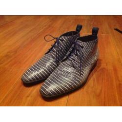 Floris van Bommel half hoge lederen schoenen, maat 7 / 41,5