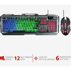 Gaming setje !! Toetsenbord + Muis + Muismat