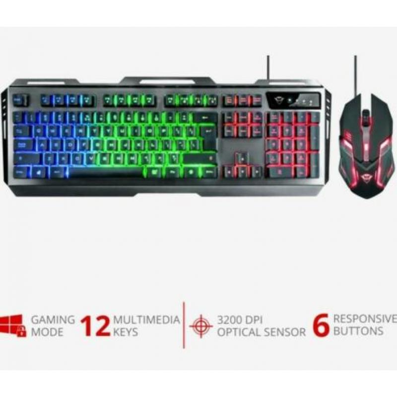 Gaming setje !! Toetsenbord + Muis + Muismat
