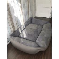 Grijze Hondenlounge XXL luxe uitvoering