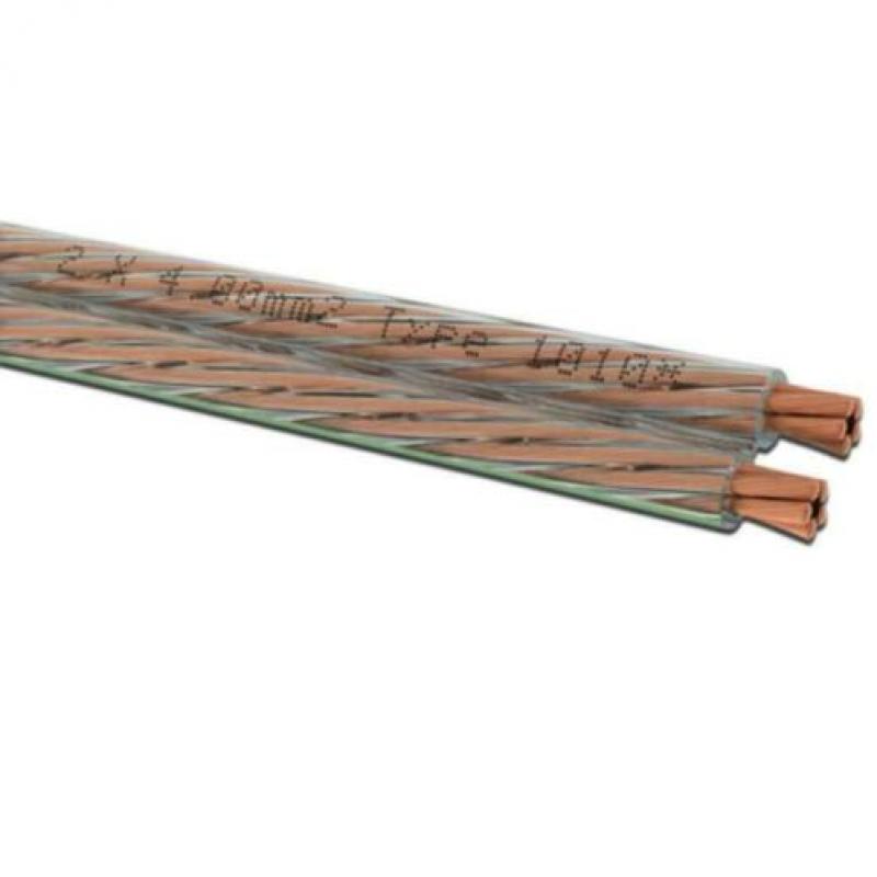 OEHLBACH 2x4mm LUIDSPREKERKABEL 2x12M High-End