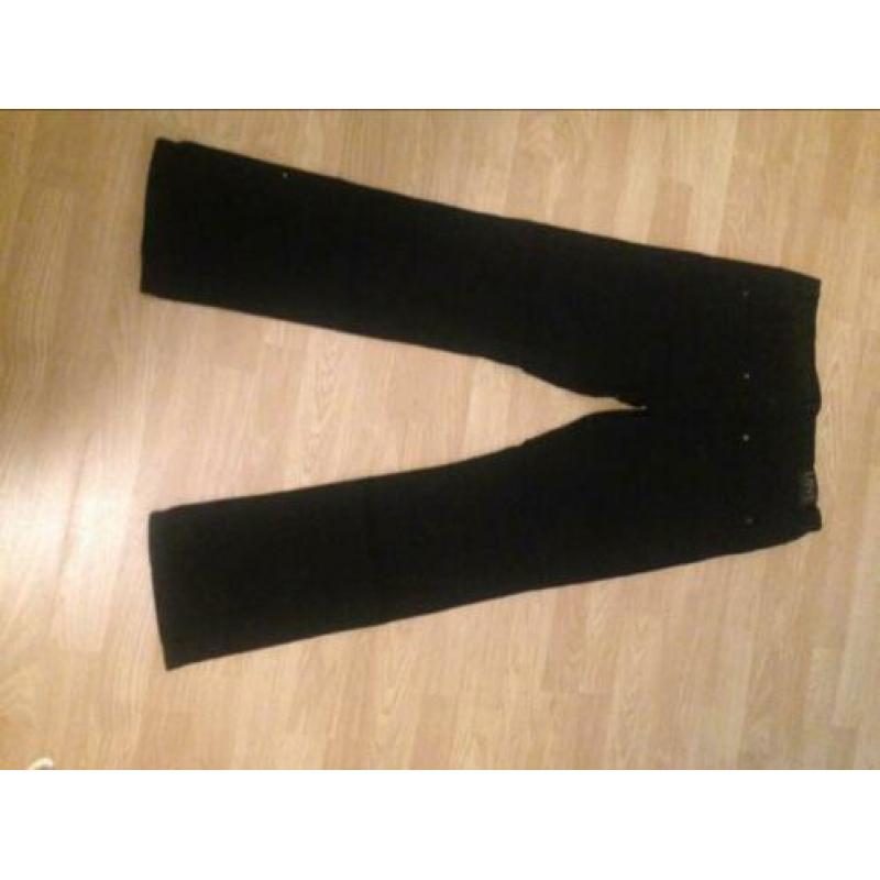 M&S mode zwarte jeans maat 44