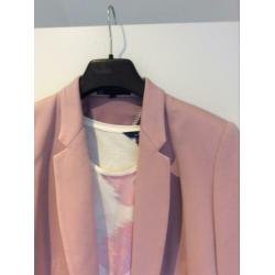 Blazer We-fashion oud-roze