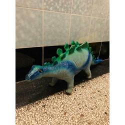 Dinosaurus XL groen blauw, speelgoed grote dino XL
