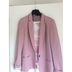 Blazer We-fashion oud-roze