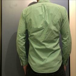 Ralph Lauren overhemd blouse groen ruitjes maat S