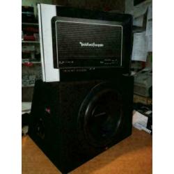 Rockford subwooferset 500watt