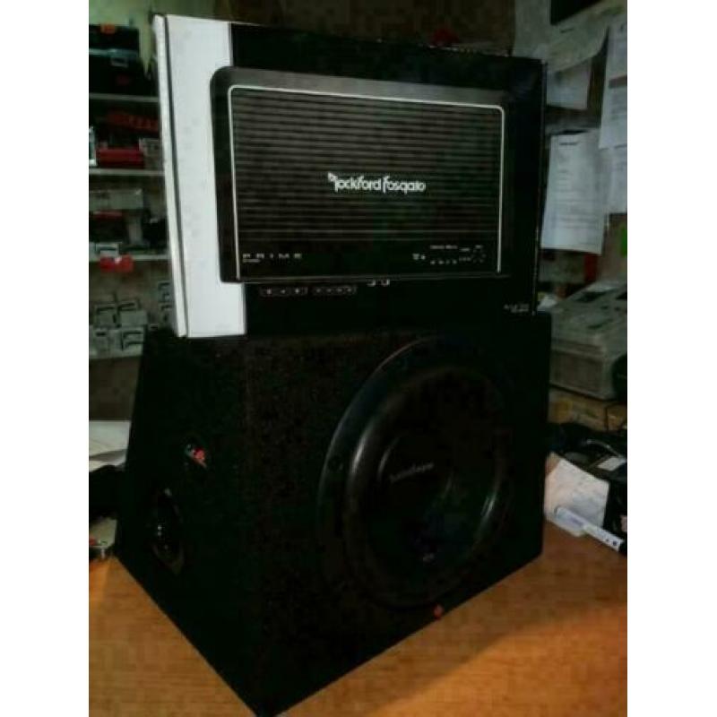 Rockford subwooferset 500watt