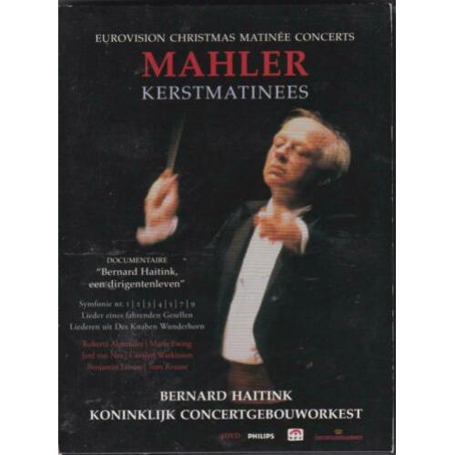 Mahler Kerst Matinees. Bernard Haitink 4 dvdbox