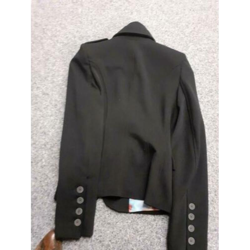 rinasimento blazer zwart maat s