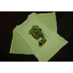 nieuwe neon gele top van FUN & FUN