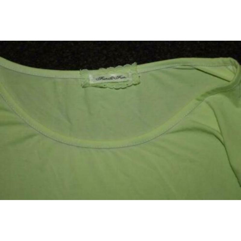 nieuwe neon gele top van FUN & FUN