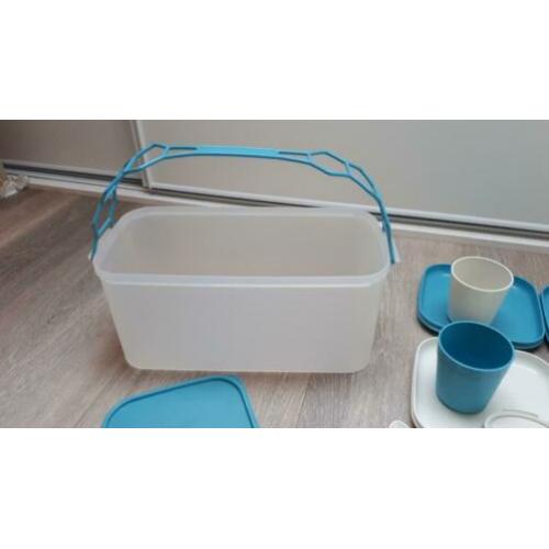 Tupperware brooddoos, broodtrommel, picknick