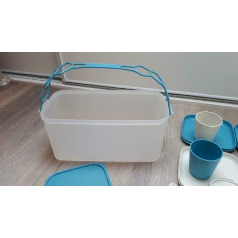 Tupperware brooddoos, broodtrommel, picknick