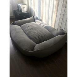 Grijze Hondenlounge XXL luxe uitvoering
